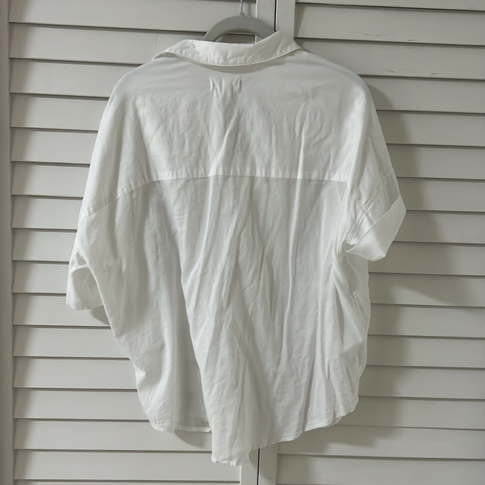 Rag & Bone White Button Down Blouse - image 5